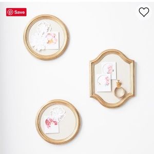 PB Teen Gold Corkboards